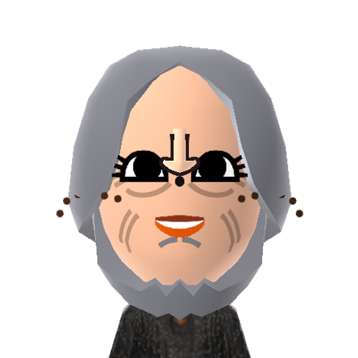 turg Mii character: A official celebrity mii from call me kevin