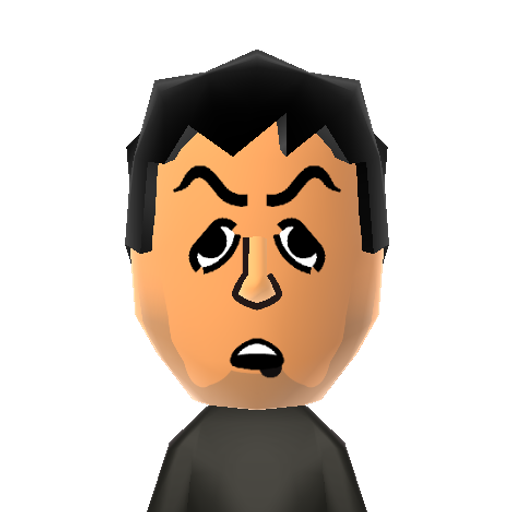 Stallone Mii character preview