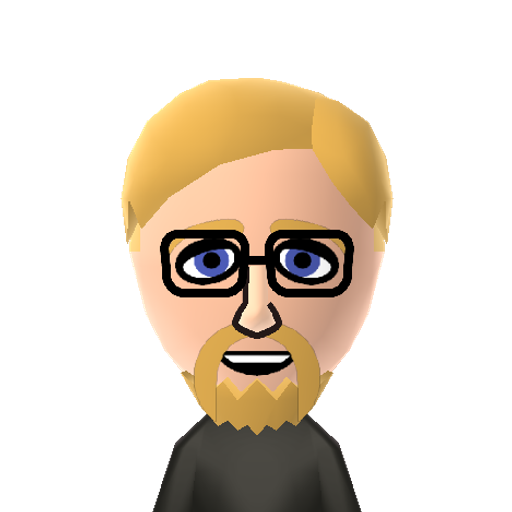 A. Savage Mii character: One of the two hosts of "Mythbusters" on Discovery Channel.