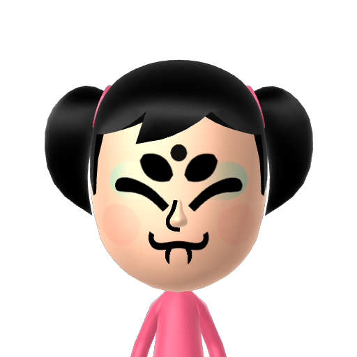 Muffet Mii character preview