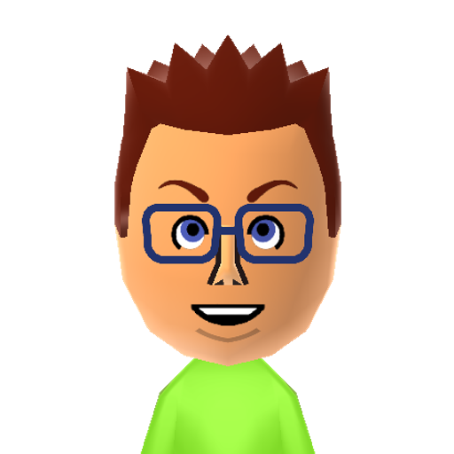 Oscar Mii character preview