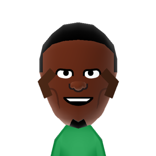 Usain Bolt Mii character preview