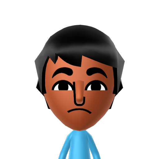 Dave Mii character: from Total Drama Miis QR Codes [@michellemagnuson5108]