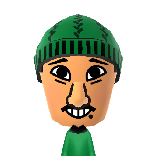 tingle Mii character preview