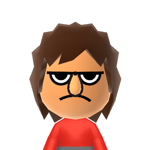 Belson Mii character: From the show "Clarence," he's a selfish student who prefers to play video games than to learn.
