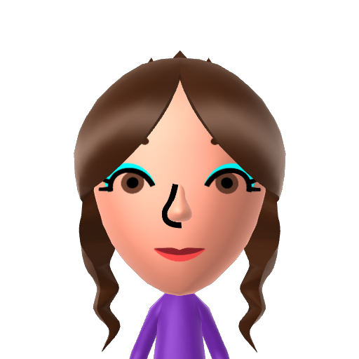 Emilia Mii character: A Mii from Last Day of WaraWara Plaza, a mod for Nintendo Wii U (WaraWara Plaza)