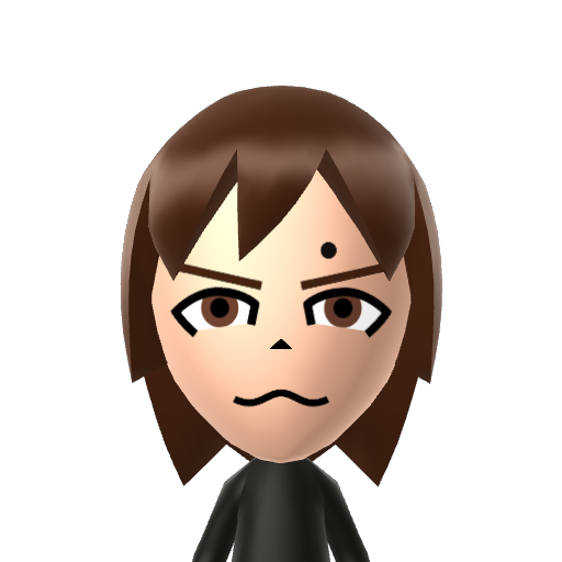 ? Mii character: A Mii uploaded to Check Mii Out Channel (WiiLInk)