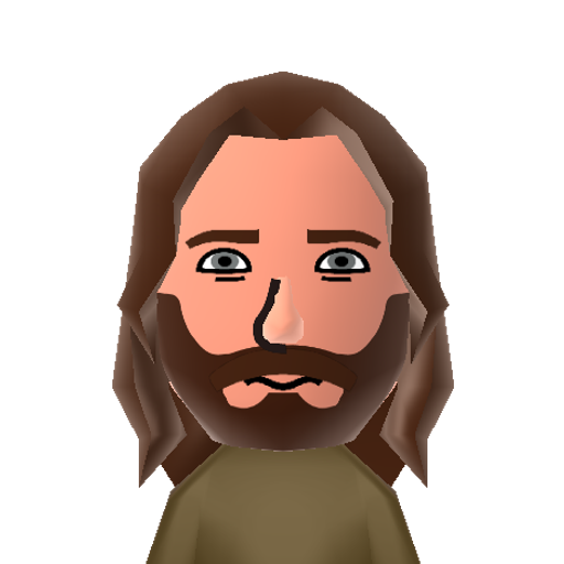 Rollo Mii character: Ragnar's brother from the series "Vikings", played by Clive Standen.