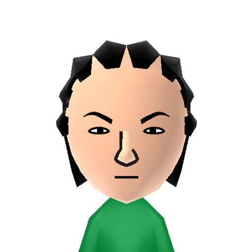 Taeyang Mii character: Dong Young-bae, known as a member of the k-pop boy band called Big Bang.