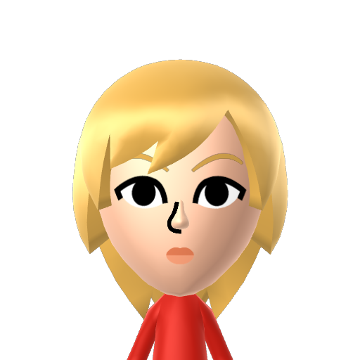 Kurapika Mii character: These are extracted and derived from the Mii Central Miis from the 3DS Miitopia.