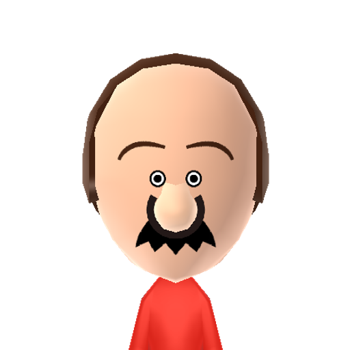 ted Mii character preview