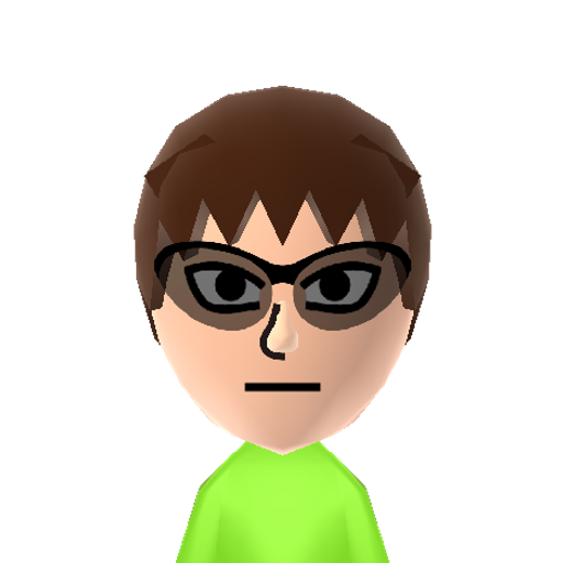 さいきくすお Mii character: These are extracted and derived from the Mii Central Miis from the 3DS Miitopia.