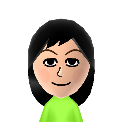 Tenten Mii character: from Custom CPU Mii (Pack 4) QR Codes [@jere_asikainen]
