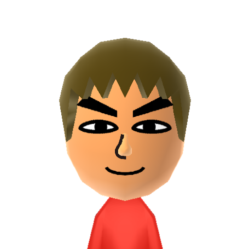 joenew11 Mii character: A Mii from Disney Channel All-Star Party.