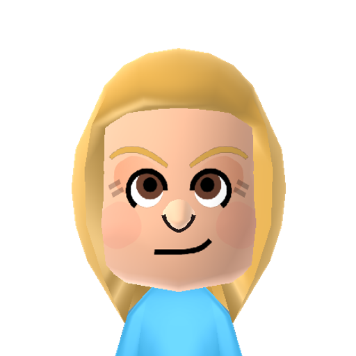 NINTENDO Mii character: A Mii found in unused WaraWara files