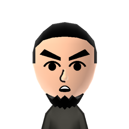 Aaron Mii character preview