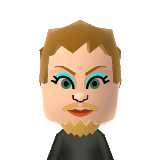EddieIzzrd Mii character: Comedian, actor, and executive transvestite.
