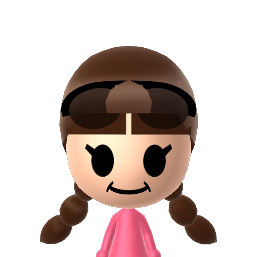Toadette Mii character: These are extracted and derived from the Mii Central Miis from the 3DS Miitopia.
