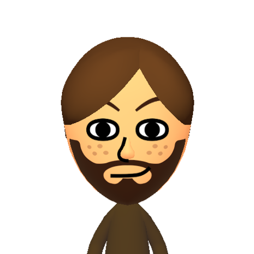 宜审宙官空帘实试郎诗 Mii character: This Mii is from the Switch SDK as a SampleDB Mii.