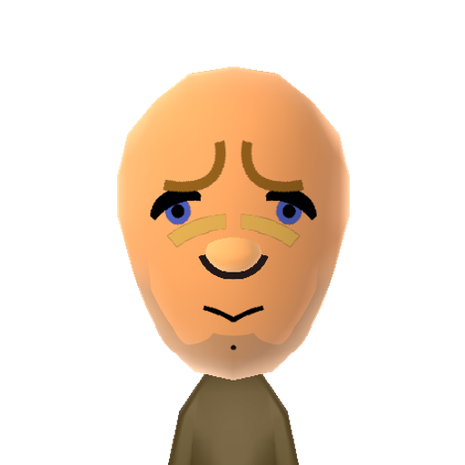 Mike Stipe Mii character: The lead singer of R.E.M. and political activist.