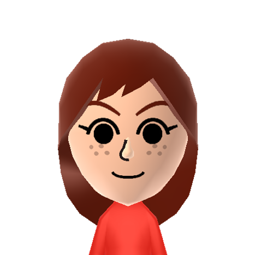 Aurora Mii character preview