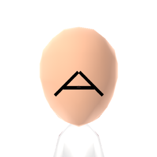 A Mii character preview