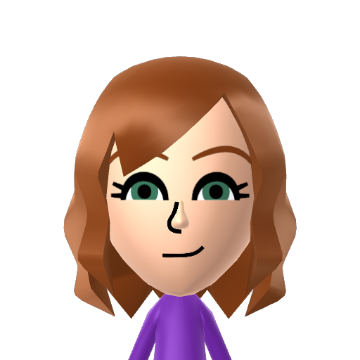 Louisa Mii character: These are extracted and derived from the Mii Central Miis from the 3DS Miitopia.