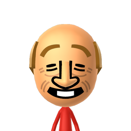 Wheelchair Mii character: A Mii from Hasbro Family Game Night 3