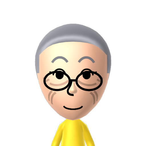 ババ Mii character: A Mii from Jinsei Game Wii