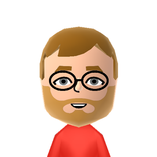 Shaun Mii character: A Mii used for Nintendo Network ID SDAmath94 by Shaun.