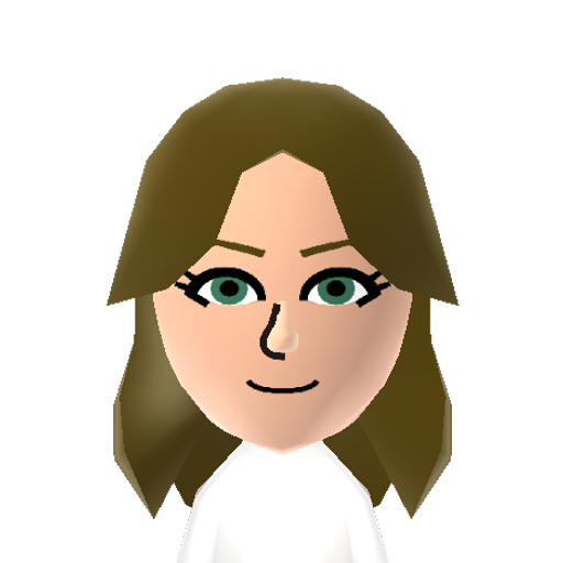 Palutena Mii character: The Goddess of Light from the Kid Icarus series.