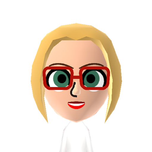 Sam Sparks Mii character preview