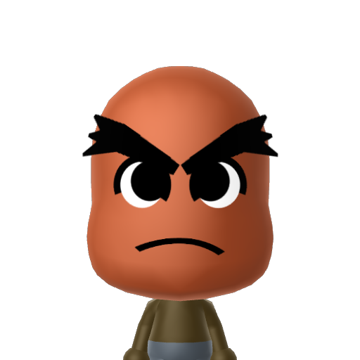 Goomba Mii character: These are extracted and derived from the Mii Central Miis from the 3DS Miitopia.