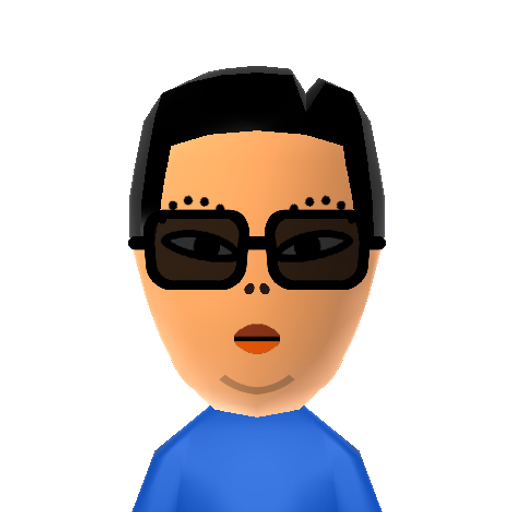 PSY Mii character preview