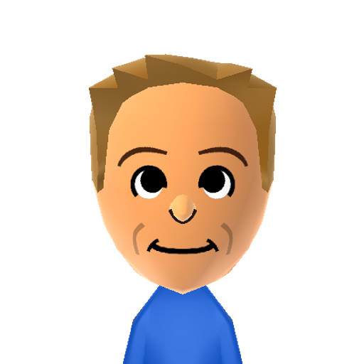 Finn Mii character: A Mii from Wii Sports Resort: Meme Squad, a mod for Wii Sports Resort