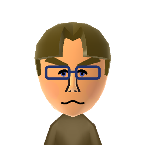 Fletcher Mii character preview