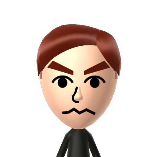 ? Mii character: A Mii uploaded to Check Mii Out Channel (WiiLInk)