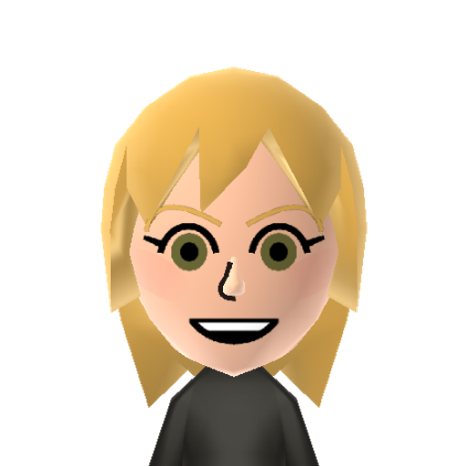 Tabitha Mii character: Custom Mii character for Wii Sports Archipelago, a mod for Wii Sports Resort
