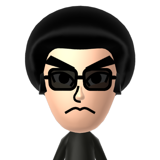 ? Mii character: A Mii uploaded to Check Mii Out Channel (WiiLInk)