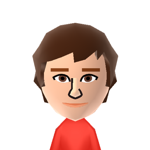 Louis Mii character: One of the vocalists in the famous English/Irish Band. This is official special Mii look-alike.