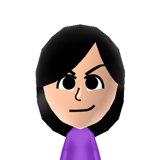 Sam Manson Mii character: From the nickelodeon cartoon "Danny Phantom." Sam is 14, and one of Danny's best friends. She is a goth and a vegetarian.