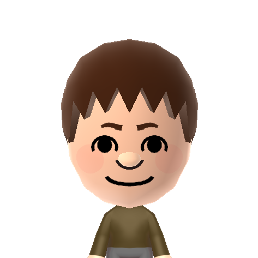 ムスコ Mii character: A Mii from Jinsei Game Wii