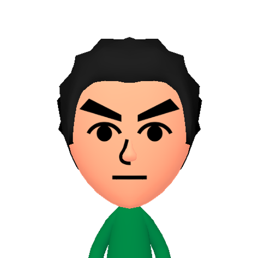 no name Mii character: This Mii is from the Switch SDK as a SampleDB Mii.