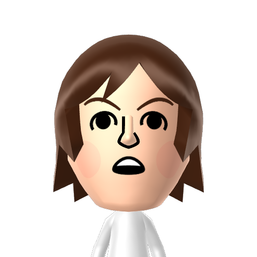 3くろさわ Mii character: A Mii from Jinsei Game Wii