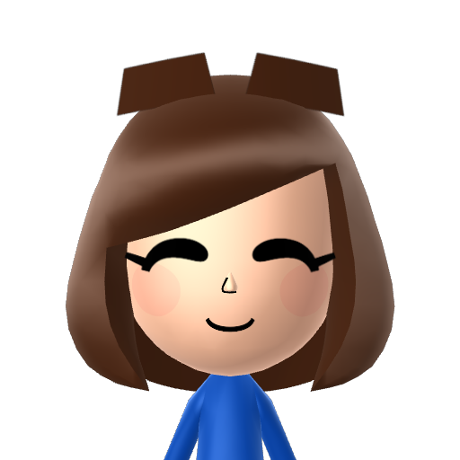 Blueberry Mii character: These are extracted and derived from the Mii Central Miis from the 3DS Miitopia.
