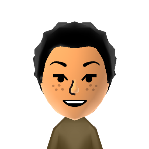 Jiro Mii character preview