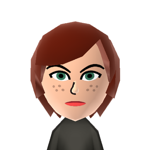 Shepard Mii character preview