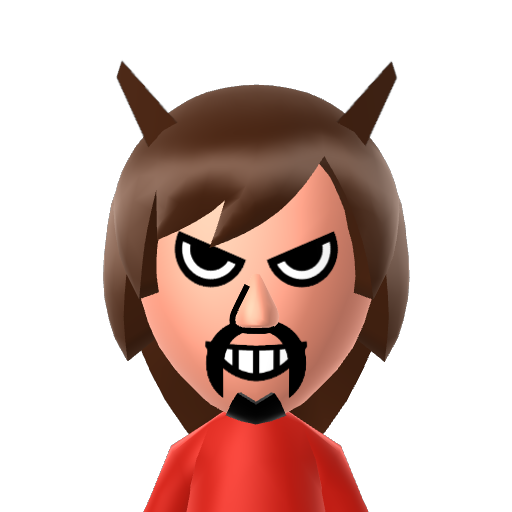 Le démon Mii character: These are extracted and derived from the Mii Central Miis from the 3DS Miitopia.