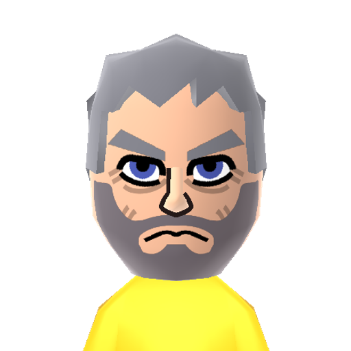 Old Joseph Mii character preview