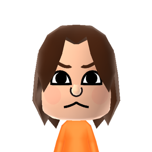 NINTENDO Mii character: a Default WaraWara Plaza Mii